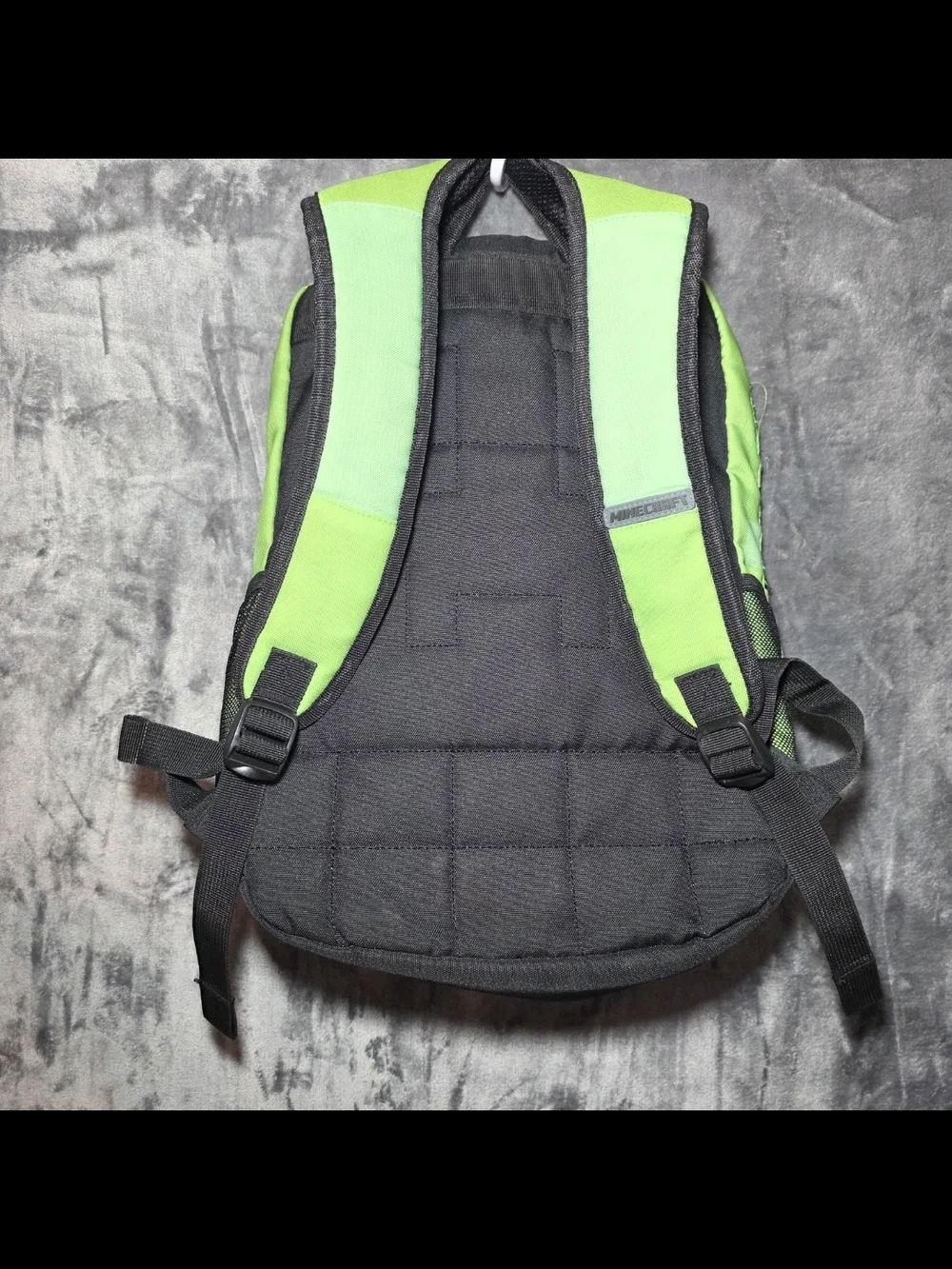 Official JINX Minecraft Creeper Kids Full-Size Backpack